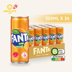 FANTA Orange 320ML X 24 (CAN) - ABSOLUTE MARTFANTA Orange 320ML X 24 (CAN)Cola & Classic Sodas