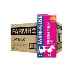 FARMHOUSE UHT Full Cream Milk 1L X 12 (TETRA) - ABSOLUTE MARTFARMHOUSE UHT Full Cream Milk 1L X 12 (TETRA)Dairy Milk