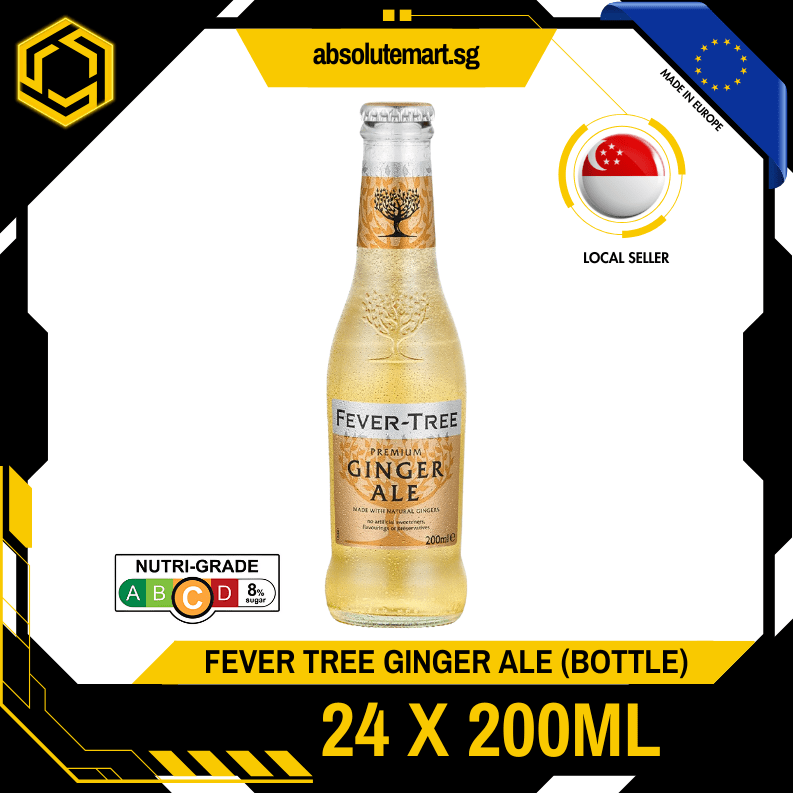 FEVER TREE Premium Ginger Ale 200ML X 24 (GLASS) - ABSOLUTE MARTFEVER TREE Premium Ginger Ale 200ML X 24 (GLASS)