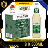 FEVER TREE Premium Ginger Ale 500ML X 8 (GLASS) - ABSOLUTE MARTFEVER TREE Premium Ginger Ale 500ML X 8 (GLASS)