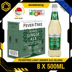 FEVER TREE Premium Ginger Ale 500ML X 8 (GLASS) - ABSOLUTE MARTFEVER TREE Premium Ginger Ale 500ML X 8 (GLASS)