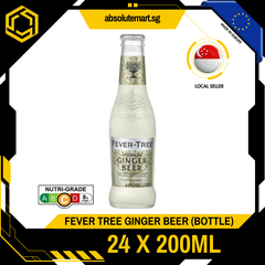 FEVER TREE Premium Ginger Beer 200ML X 24 (GLASS) - ABSOLUTE MARTFEVER TREE Premium Ginger Beer 200ML X 24 (GLASS)
