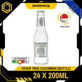FEVER TREE Premium Light Cucumber Tonic Water 200ML X 24 (GLASS) - ABSOLUTE MARTFEVER TREE Premium Light Cucumber Tonic Water 200ML X 24 (GLASS)
