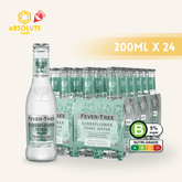 FEVER TREE Premium Light Elderflower Tonic Water 200ML X 24 (GLASS) - ABSOLUTE MARTFEVER TREE Premium Light Elderflower Tonic Water 200ML X 24 (GLASS)Tonic & Mixers