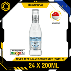FEVER TREE Premium Light Indian Tonic Water 200ML X 24 (GLASS) - ABSOLUTE MARTFEVER TREE Premium Light Indian Tonic Water 200ML X 24 (GLASS)