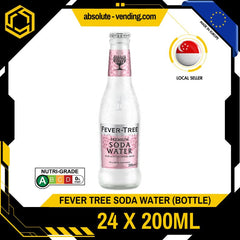 FEVER TREE Premium Soda Water 200ML X 24 (GLASS) - ABSOLUTE MARTFEVER TREE Premium Soda Water 200ML X 24 (GLASS)