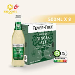 FEVER TREE Sparkling Ginger Ale 500ML X 8 (GLASS) - ABSOLUTE MARTFEVER TREE Sparkling Ginger Ale 500ML X 8 (GLASS)Cola & Classic Sodas