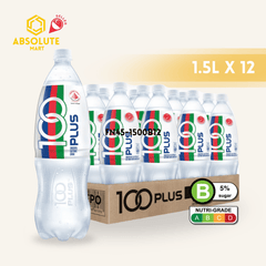 F&N 100 Plus 1.5L X 12 (BOTTLE) - ABSOLUTE MARTF&N 100 Plus 1.5L X 12 (BOTTLE)Isotonic Drinks