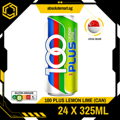 F&N 100 Plus Lemon Lime 325ML X 24 (CAN) - ABSOLUTE MARTF&N 100 Plus Lemon Lime 325ML X 24 (CAN)
