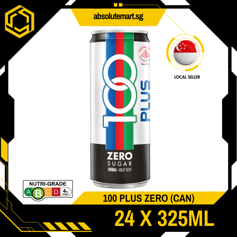 F&N 100 PLUS Zero 24 X 325ML (CAN) - ABSOLUTE MARTF&N 100 PLUS Zero 24 X 325ML (CAN)