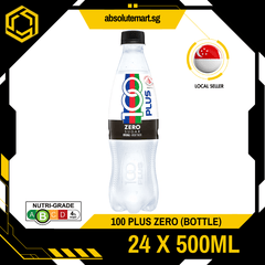 F&N 100 Plus Zero 500ML X 24 (BOTTLE) - ABSOLUTE MARTF&N 100 Plus Zero 500ML X 24 (BOTTLE)