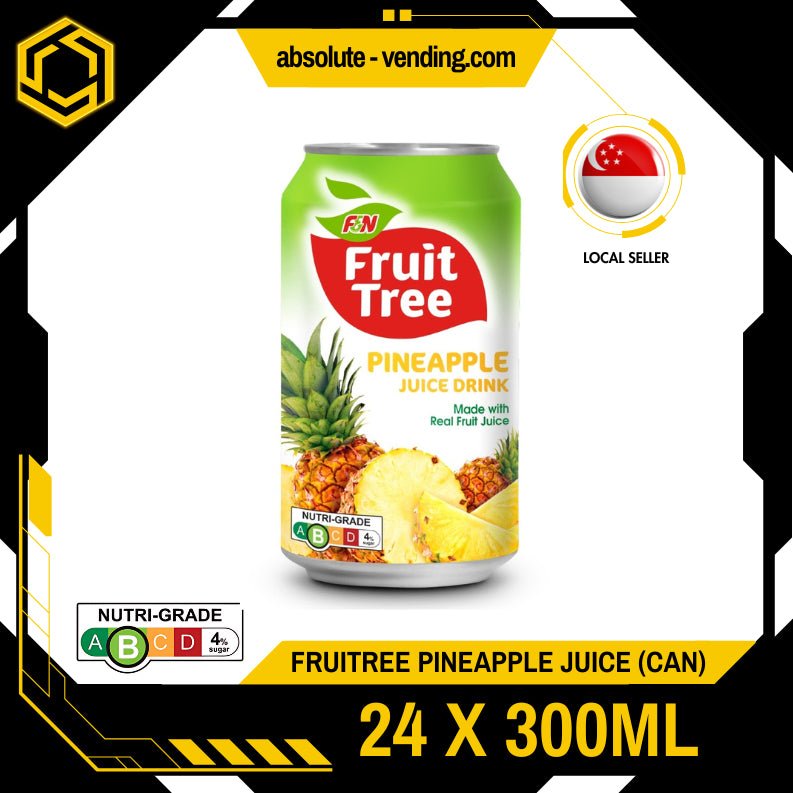 F&N Fruit Tree Pineapple Juice 300ML X 24 (CAN) - ABSOLUTE MARTF&N Fruit Tree Pineapple Juice 300ML X 24 (CAN)
