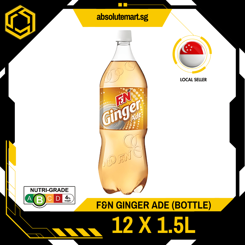 F&N Ginger Ade 1.5L X 12 (BOTTLE) - ABSOLUTE MARTF&N Ginger Ade 1.5L X 12 (BOTTLE)