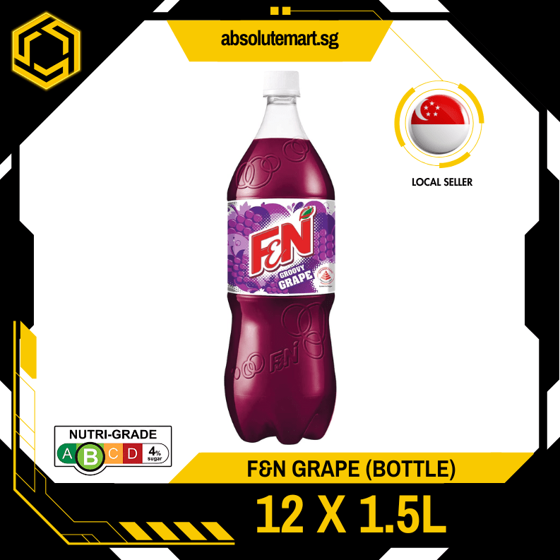 F&N Grape 1.5L X 12 (BOTTLE) - ABSOLUTE MARTF&N Grape 1.5L X 12 (BOTTLE)