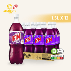 F&N Grape 1.5L X 12 (BOTTLE) - ABSOLUTE MARTF&N Grape 1.5L X 12 (BOTTLE)Cola & Classic Sodas
