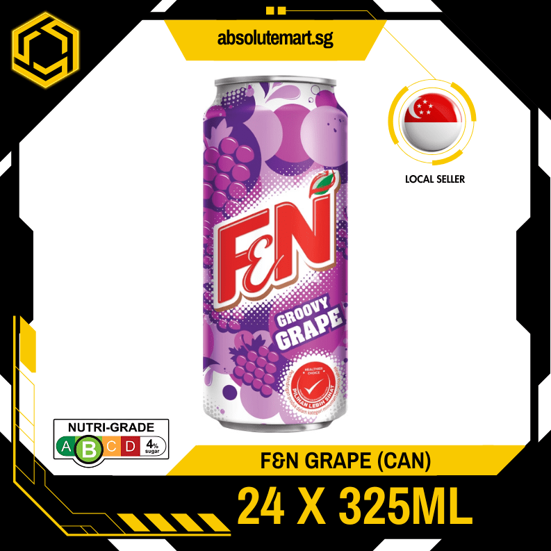 F&N Grape 325ML X 24 (CAN) - ABSOLUTE MARTF&N Grape 325ML X 24 (CAN)