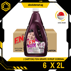 F&N Grape Syrup 2L X 6 (BOTTLE) - ABSOLUTE MARTF&N Grape Syrup 2L X 6 (BOTTLE)