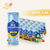 F&N Ice Mountain Sparkling Water Lemon 325ML X 24 (CAN) - ABSOLUTE MARTF&N Ice Mountain Sparkling Water Lemon 325ML X 24 (CAN)Sparkling Water