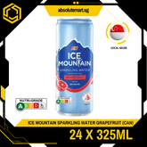 F&N Ice Mountain Sparkling Water Pink Grapefruit 325ML X 24 (CAN) - ABSOLUTE MARTF&N Ice Mountain Sparkling Water Pink Grapefruit 325ML X 24 (CAN)