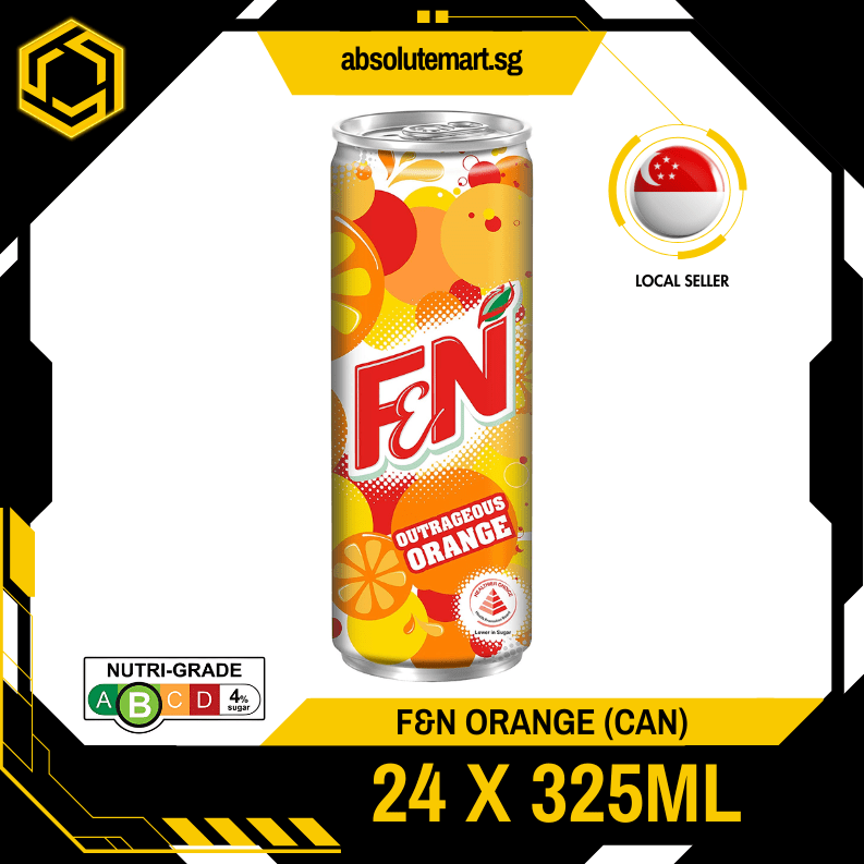 F&N Orange 325ML X 24 (CAN) - ABSOLUTE MARTF&N Orange 325ML X 24 (CAN)