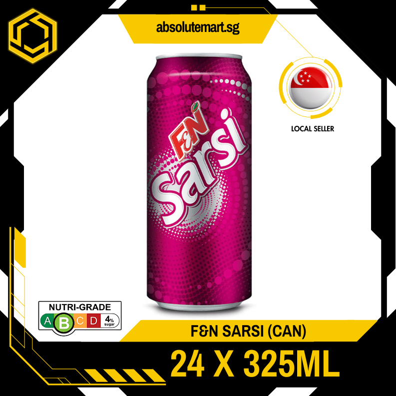 F&N Sarsi 325ML X 24 (CAN) - ABSOLUTE MARTF&N Sarsi 325ML X 24 (CAN)