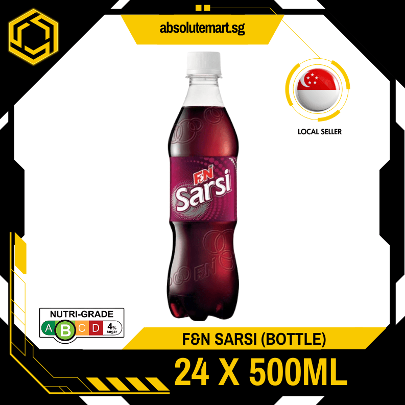 F&N Sarsi 500ML X 24 (BOTTLE) - ABSOLUTE MARTF&N Sarsi 500ML X 24 (BOTTLE)