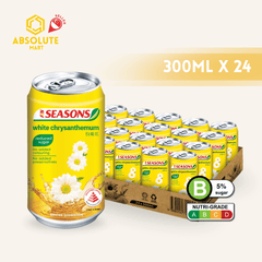 F&N SEASONS Chrysanthemum Tea 300ML X 24 (CAN) - ABSOLUTE MARTF&N SEASONS Chrysanthemum Tea 300ML X 24 (CAN)Asian Drinks