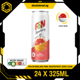 F&N Sparkling Pink Grapefruit Zero 325ML X 24 (CAN) - ABSOLUTE MARTF&N Sparkling Pink Grapefruit Zero 325ML X 24 (CAN)