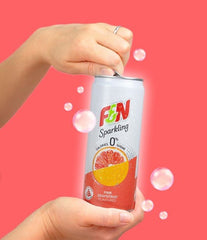 F&N Sparkling Pink Grapefruit Zero 325ML X 24 (CAN) - ABSOLUTE MARTF&N Sparkling Pink Grapefruit Zero 325ML X 24 (CAN)