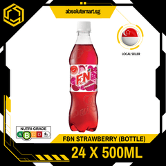 F&N Strawberry 500ML X 24 (BOTTLE) - ABSOLUTE MARTF&N Strawberry 500ML X 24 (BOTTLE)