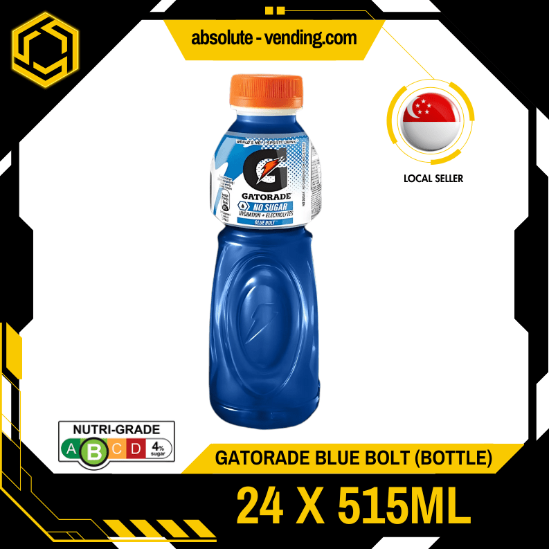 GATORADE Blue Bolt 515ML X 24 (BOTTLES) - ABSOLUTE MARTGATORADE Blue Bolt 515ML X 24 (BOTTLES)