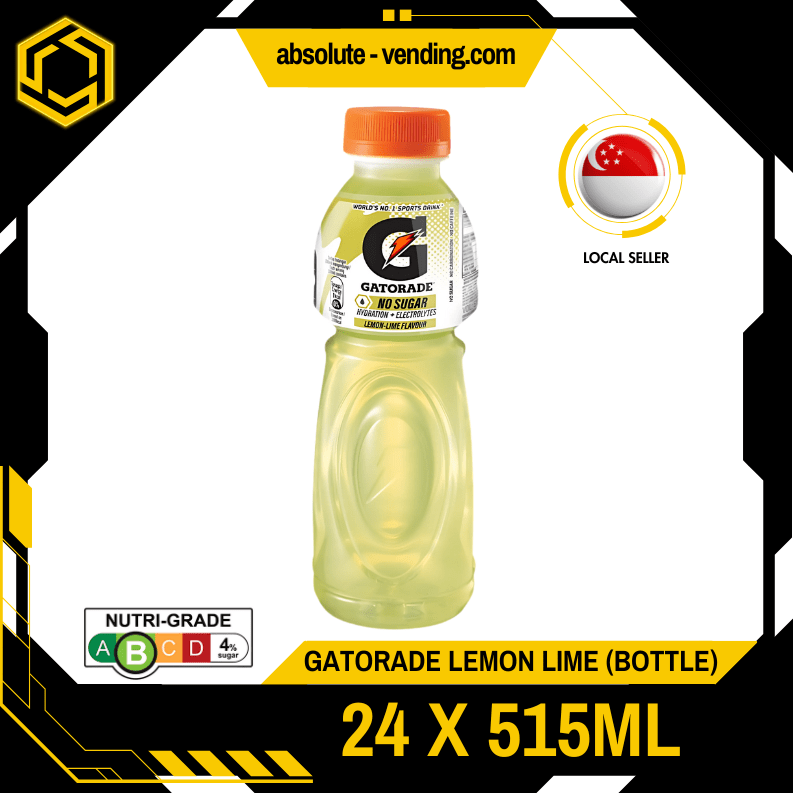 GATORADE Lemon Lime 515ML X 24 (BOTTLES) - ABSOLUTE MARTGATORADE Lemon Lime 515ML X 24 (BOTTLES)