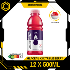 GLACEAU Vitamin Water XXX BERRIES 500ML X 12 (BOTTLES) - ABSOLUTE MARTGLACEAU Vitamin Water XXX BERRIES 500ML X 12 (BOTTLES)