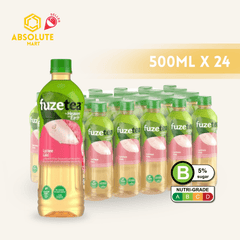 H&E Fuze Lychee Rose Tea 500ML X 24 (BOTTLE) - ABSOLUTE MARTH&E Fuze Lychee Rose Tea 500ML X 24 (BOTTLE)Flavoured & Milk Tea