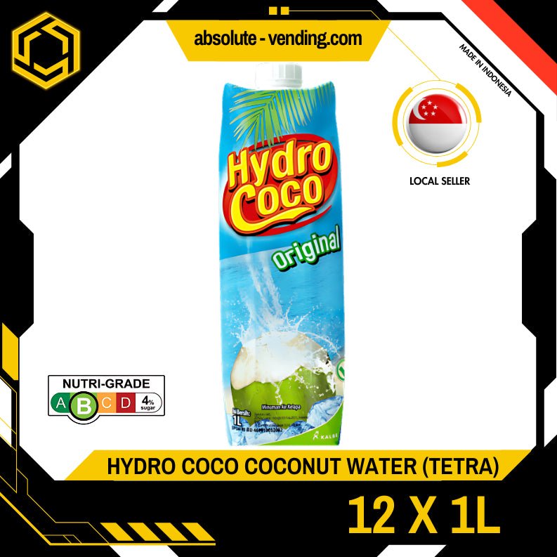 HYDROCOCO Coconut Water 1L X 12 (TETRA) - ABSOLUTE MARTHYDROCOCO Coconut Water 1L X 12 (TETRA)
