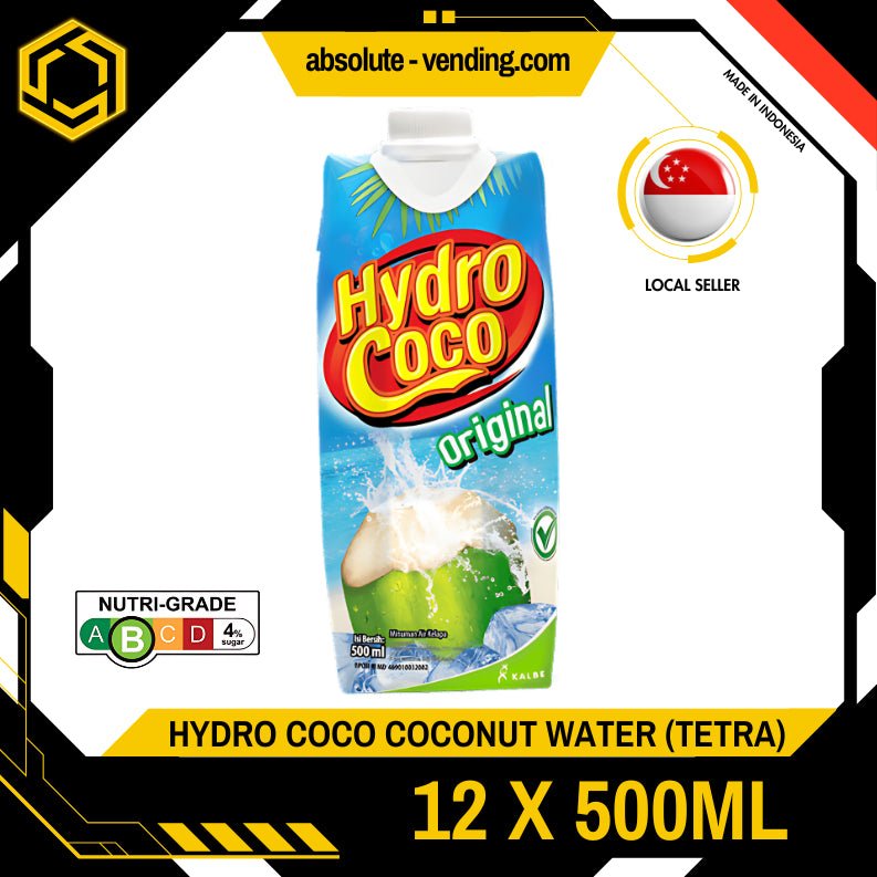 HYDROCOCO Coconut Water 500ML X 12 (TETRA) - ABSOLUTE MARTHYDROCOCO Coconut Water 500ML X 12 (TETRA)