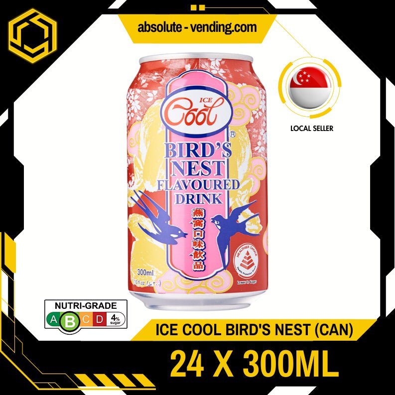 ICE COOL Bird's Nest 300ML X 24 (CAN) - ABSOLUTE MARTICE COOL Bird's Nest 300ML X 24 (CAN)