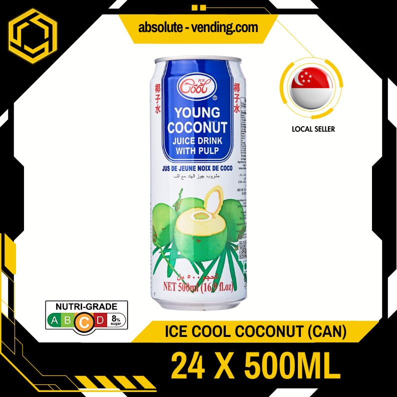 ICE COOL Coconut 500ML X 24 (CAN) - ABSOLUTE MARTICE COOL Coconut 500ML X 24 (CAN)