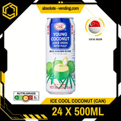 ICE COOL Coconut 500ML X 24 (CAN) - ABSOLUTE MARTICE COOL Coconut 500ML X 24 (CAN)