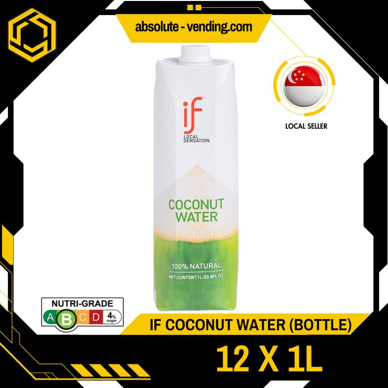 IF Coconut Water 1L X 12 (TETRA) - ABSOLUTE MARTIF Coconut Water 1L X 12 (TETRA)