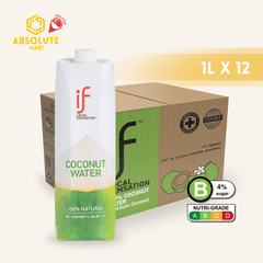 IF Coconut Water 1L X 12 (TETRA) - ABSOLUTE MARTIF Coconut Water 1L X 12 (TETRA)Coconut Water