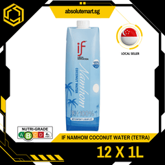 IF Namhom Coconut Water 1L X 12 (TETRA) - ABSOLUTE MARTIF Namhom Coconut Water 1L X 12 (TETRA)