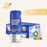 IF Sparkling Coconut Water 330ML X 24 (CAN) - ABSOLUTE MARTIF Sparkling Coconut Water 330ML X 24 (CAN)Coconut Water