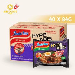 INDOMIE Hype Abis Nyemek Jogja Rendang 84G X 40 (PACKETS) - ABSOLUTE MARTINDOMIE Hype Abis Nyemek Jogja Rendang 84G X 40 (PACKETS)Instant Noodles