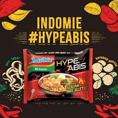 INDOMIE Hype Abis Rasa Seblak Hot Jeletot 75G X 40 (PACKETS) - ABSOLUTE MARTINDOMIE Hype Abis Rasa Seblak Hot Jeletot 75G X 40 (PACKETS)Instant Noodles