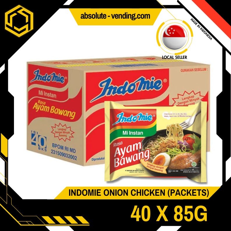 INDOMIE Mee Onion Chicken Flavour 40 PACK X 69G (PACKETS) - ABSOLUTE MARTINDOMIE Mee Onion Chicken Flavour 40 PACK X 69G (PACKETS)