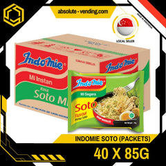 INDOMIE Mee Soto Flavour 40 PACK X 70G (PACKETS) - ABSOLUTE MARTINDOMIE Mee Soto Flavour 40 PACK X 70G (PACKETS)