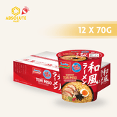 INDOMIE PREMIUM Pop Mie Tori Miso 70G X 12 (CUP) - ABSOLUTE MARTINDOMIE PREMIUM Pop Mie Tori Miso 70G X 12 (CUP)Instant Noodles