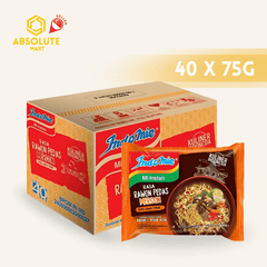 INDOMIE Rawon Pedas Mercon 40 Pack X 75G (PACKETS) - ABSOLUTE MARTINDOMIE Rawon Pedas Mercon 40 Pack X 75G (PACKETS)Instant Noodles