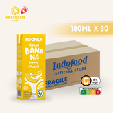 INDOMILK Korean Banana Milk 180ML X 30 (TETRA) - ABSOLUTE MARTINDOMILK Korean Banana Milk 180ML X 30 (TETRA)Dairy Milk